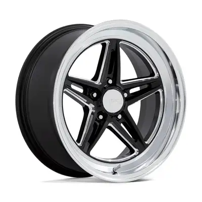 American Racing Groove Wheel 18x7 5x4.75 BS Gloss Black