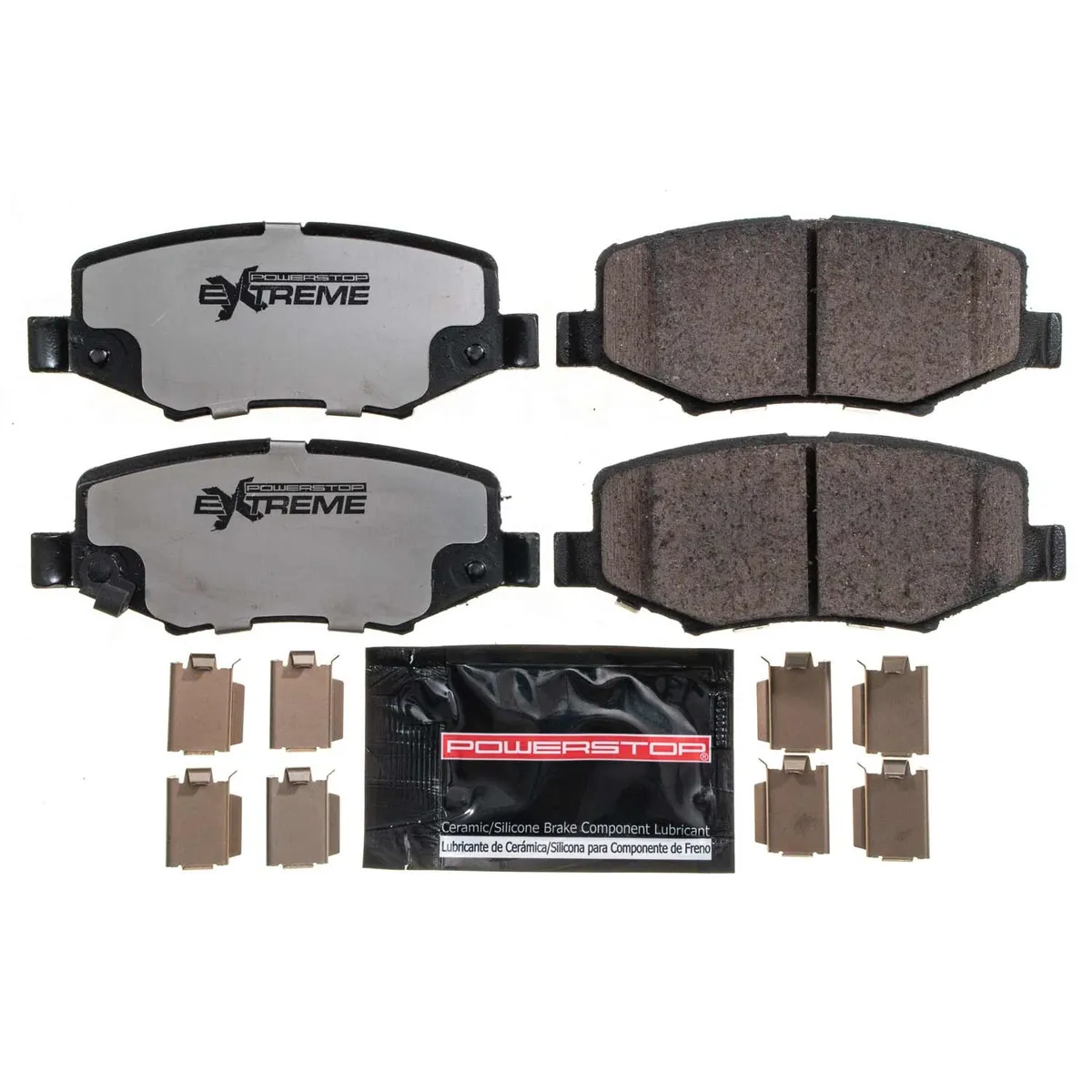 Power Stop Z36 Extreme Truck and Tow Carbon-Ceramic Brake Pads, Rear - JK product image