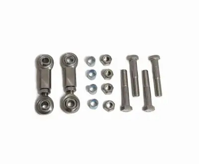 Steinjager Steinjäger Exterior Accessories Wrangler TJ 1997-2006 Hood Flutter Linkage Chrome Plated