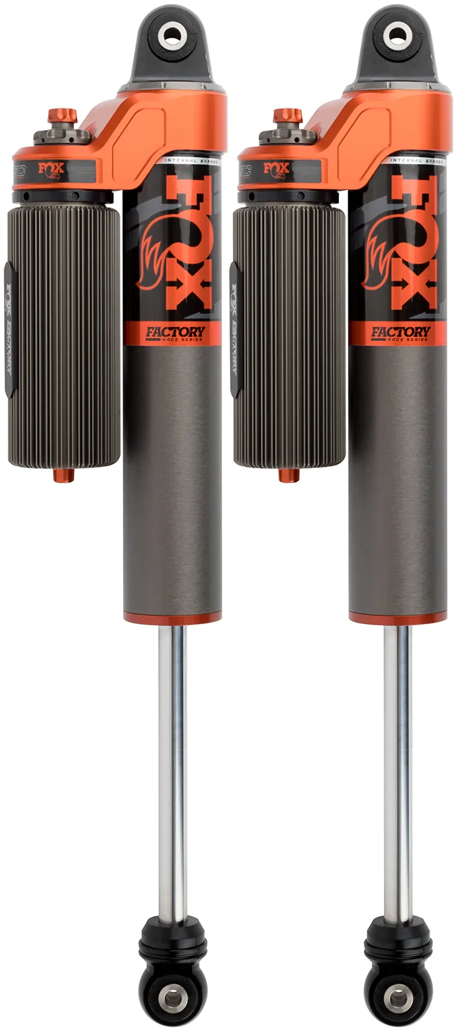 FOX Offroad Shocks 2018-2024 Jeep JL Rear Internal Bypass Factory Race 3.0 Piggback 3.5-4.5 Inch Lift Dual Speed Compression Adjuster Fox Offroad Shocks