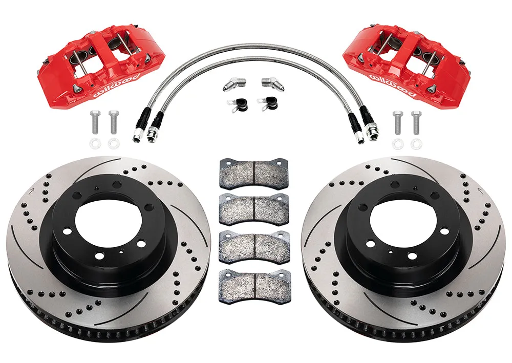 4Runner | FJ Cruiser | Tacoma | AERO6-DM Direct-Mount Truck Front Brake Kit | 2003-2023 product image