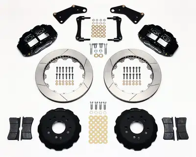 Wilwood Brakes 1965 - 1982 Chevrolet Forged Narrow Superlite 6R Big Brake Front Brake Kit (Hat) - 140-10616