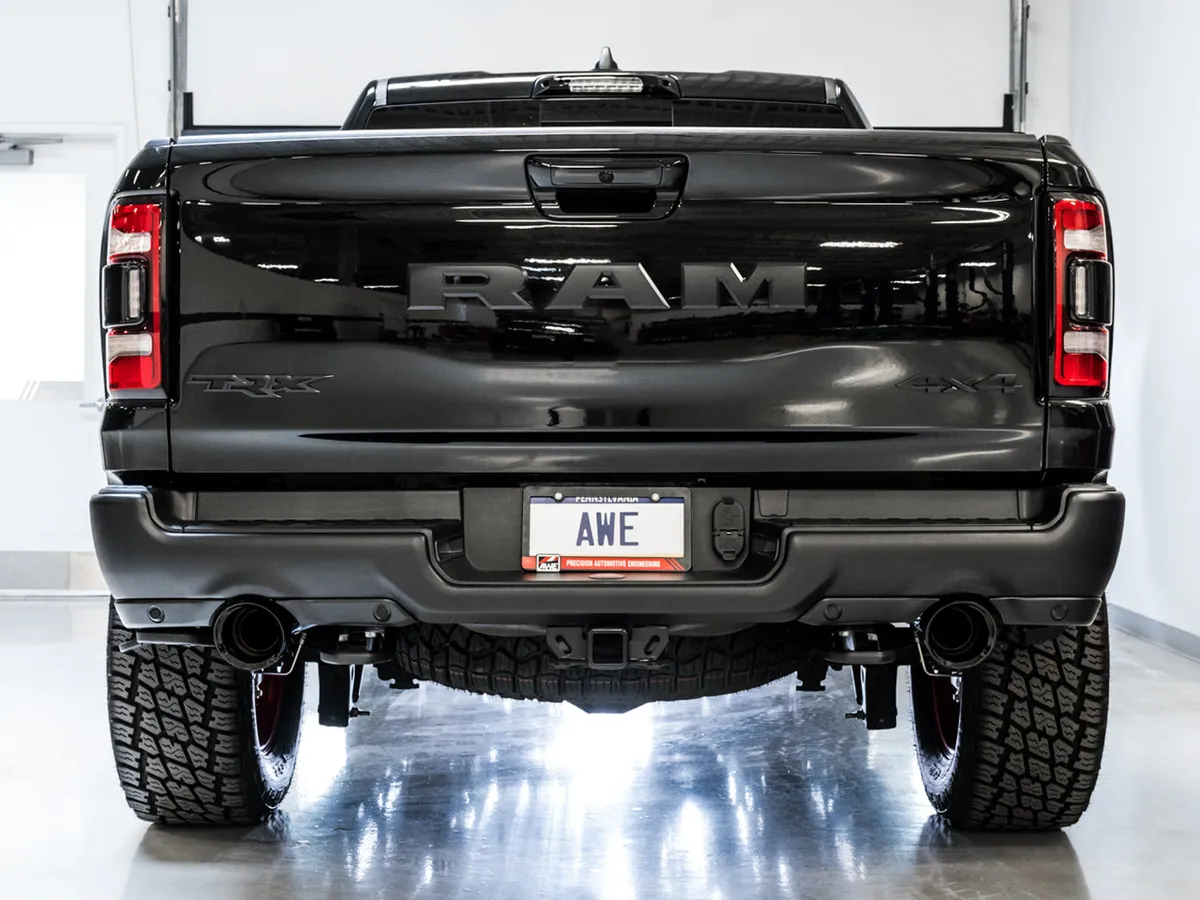 Awe 0fg Catback Exhaust For RAM Trx - Chrome Silver Tips product image
