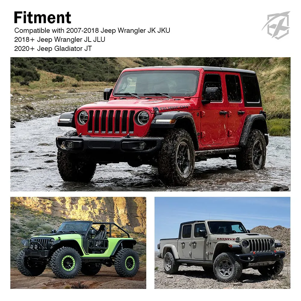 Jeep Wrangler Aluminum Hood Latch with Star product image
