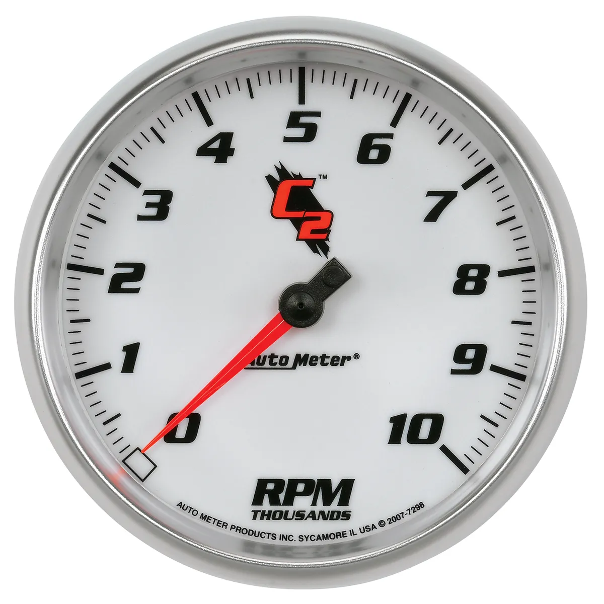 Gauge, Tachometer, 5", 10k RPM, In-Dash, C2 product image