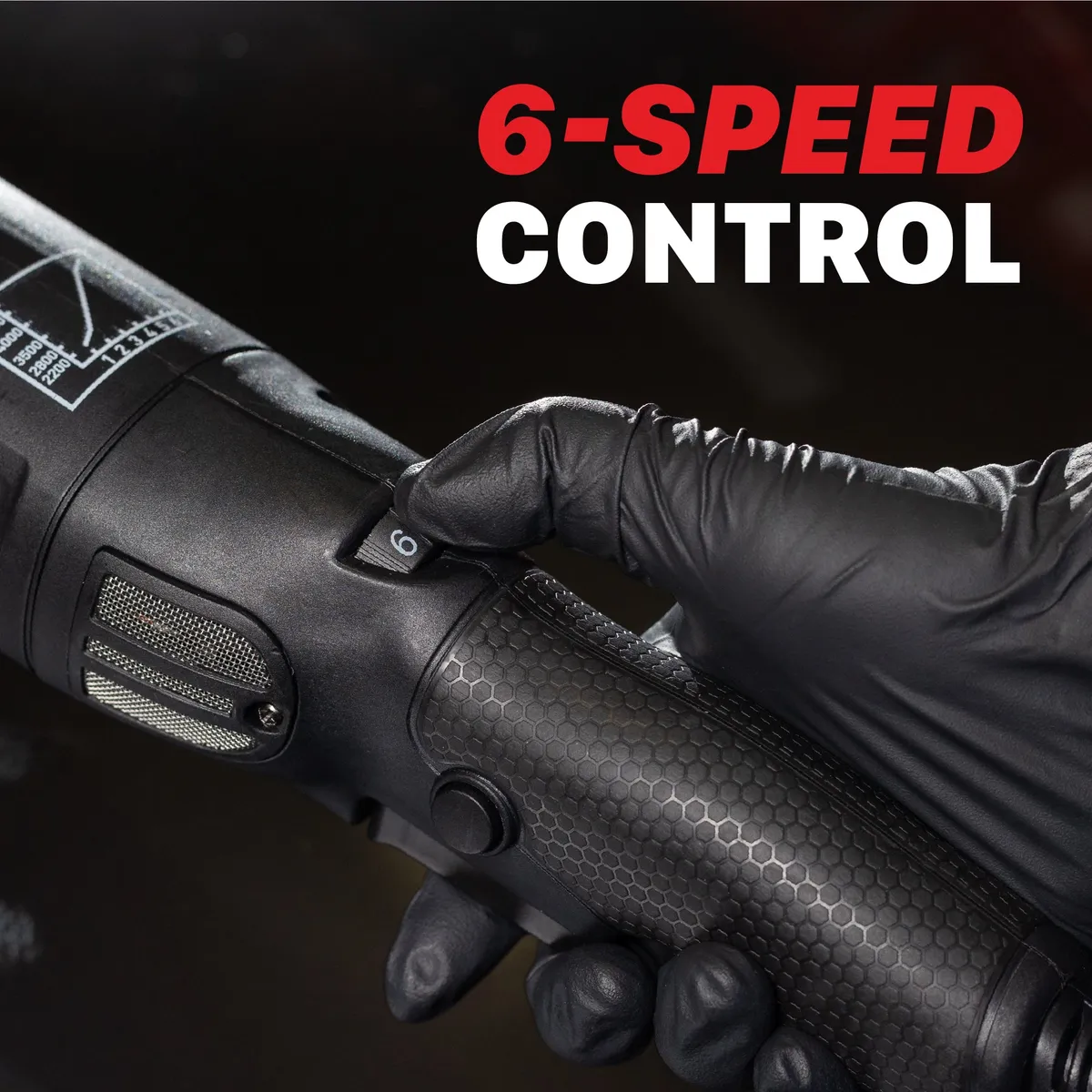 Dual Action Orbital Polisher | M15 Pro - 5in Plate, 15mm Throw, 1000W product image