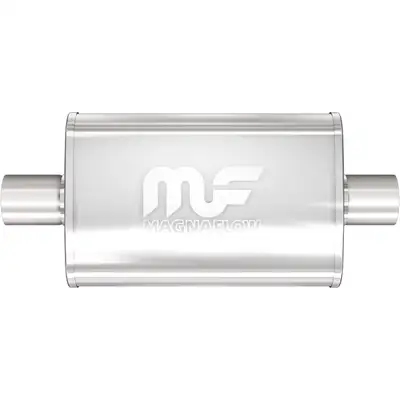 MagnaFlow Exhaust Products MagnaFlow 4 X 9in. Oval Straight-Through Performance Exhaust Muffler 11214