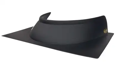 Dominator Race Body Rock Guard Formed 4.5in Tall Flat Black