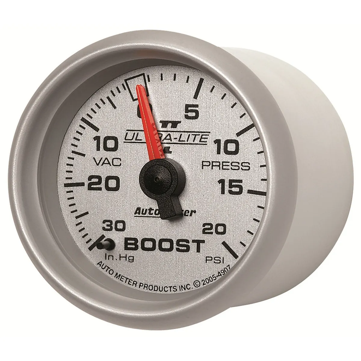Gauge, Vac/Boost, 2 1/16", 30inHg-20psi, Mechanical, Ultra-Lite II product image