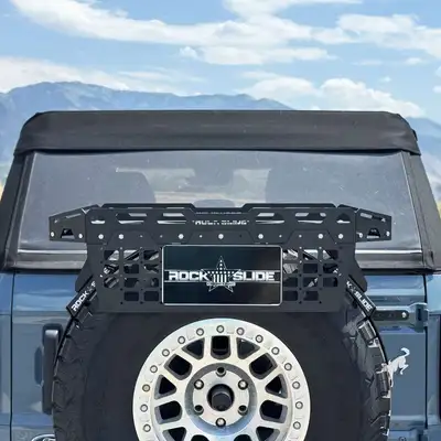 Rock-Slide Engineering EZ Rack Accessory Tray License Plate Panel Rock Slide Engineering