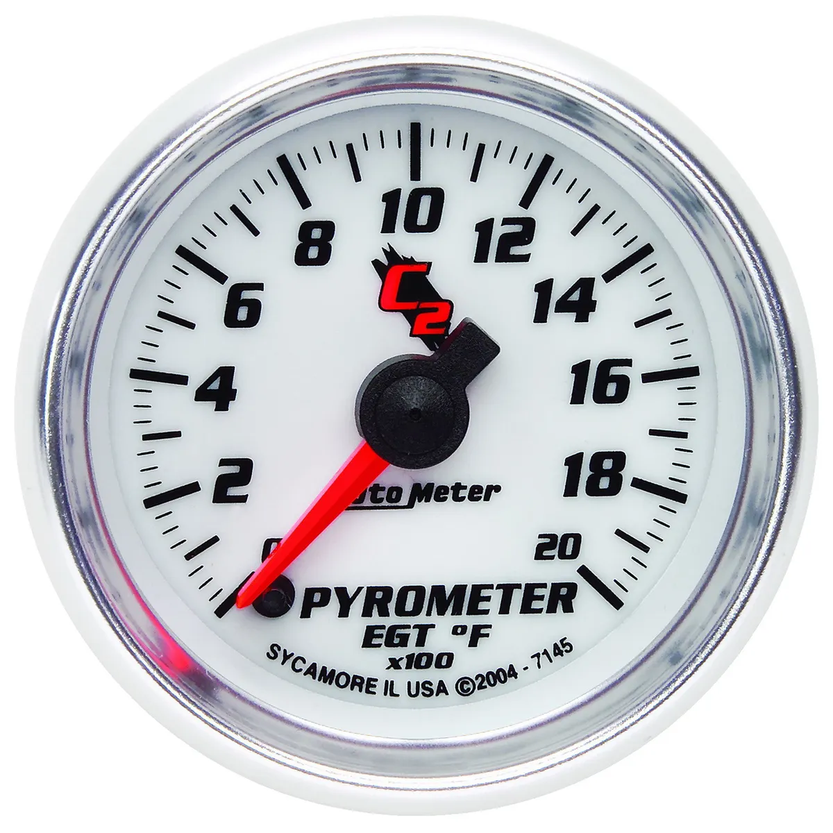 Gauge, Pyrometer (EGT), 2 1/16", 2000?F, Digital Stepper Motor, C2 product image