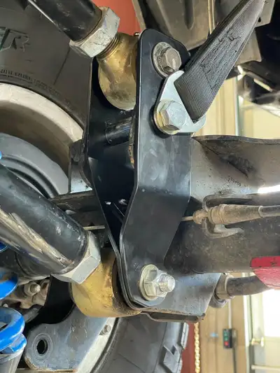 aFe Power Control Arm Geometry Correction Bracket; Geometry Correction Axle Brackets For Rear Upper Control Arms;