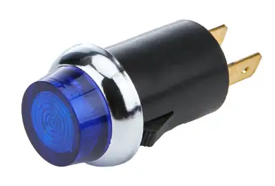 Allstar Performance Warning Light Assy Blue