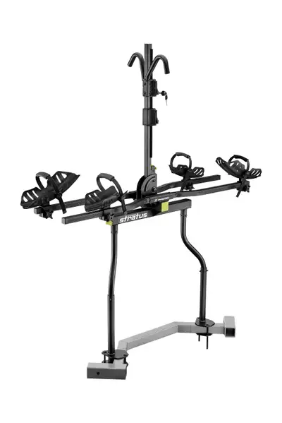 Swagman Stratus Travel Trailer Bike Rack Frame Mount(Straddler Base + Espec Cross Bars & Upright)