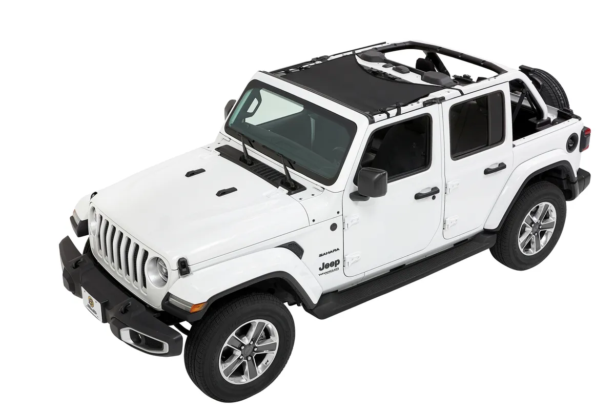 20c Jeep Gladiator; 18c Wrangler JL Sun Standard Targa Style Bikini Top; Mesh product image