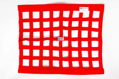 RJS Red Ribbon Window Net 18x24