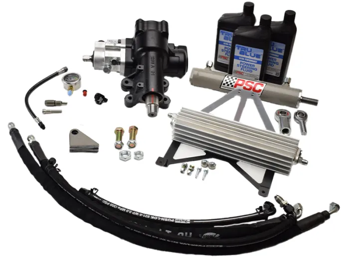 Cylinder Assist Steering Kit weld-on 7.5 afm axle no tie rod clamp Gladiator JTWrangler EHPS product image