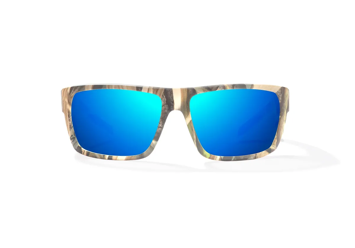 Palometa Gray Glass Blue Tort Matte Sunglasses product image