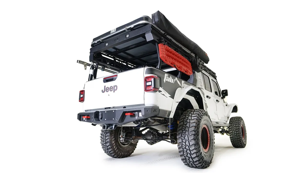 20c Gladiator Standard Rear With Sensors Premium Rear Bumper product image