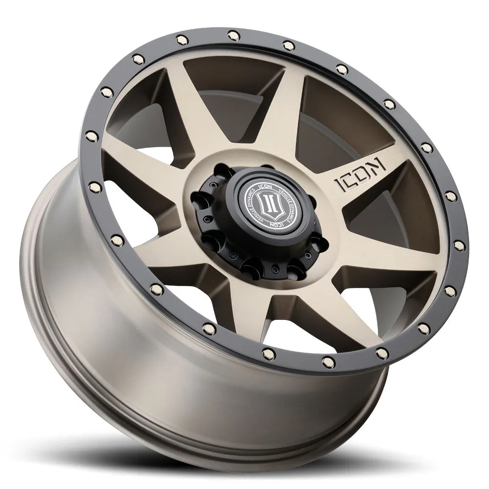 ICON Alloys Rebound, Bronze, 20 x 9 / 8 x 180, 12mm Offset, 5.5" Backspace product image
