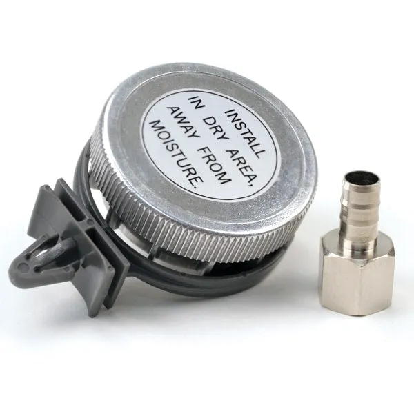 "Remote Inlet Air Filter Assembly, Gray Plastic Housing (1/4"" x 3/8"" Tube Fitting, NPT)" product image