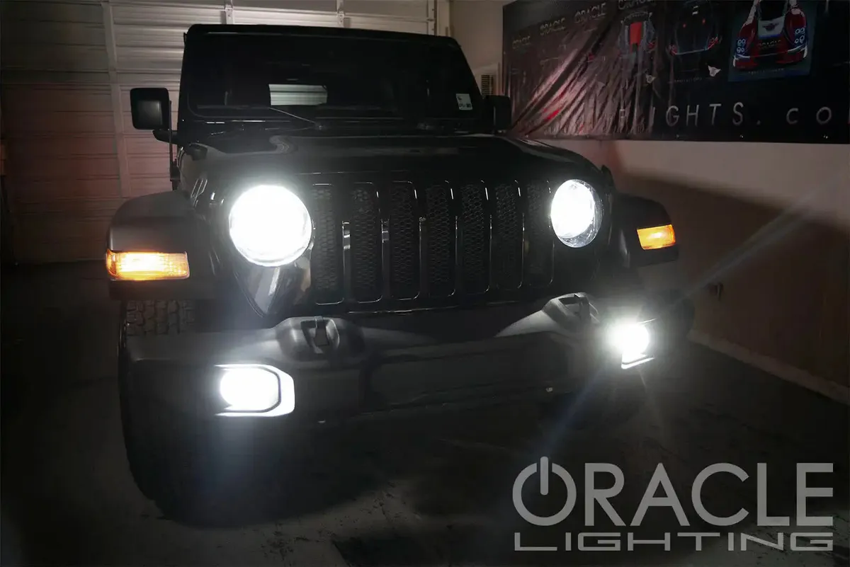 ORACLE Lighting 880/881/H27 - 4,000+ Lumen LED Light Bulb Conversion Kit (Low Beam) product image