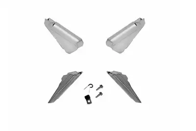 EVO Manufacturing 18c Wrangler Manufacturing c2 Axle End Forging Gusset Set in 3/16 in Steel