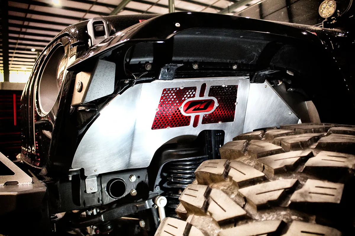 Front Inner Fenders Aluminum for Jeep JL / JLU / JT Gladiator product image