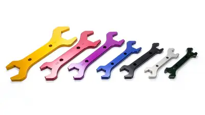 Mr Gasket AN Aluminum Wrench Set 3an-20an