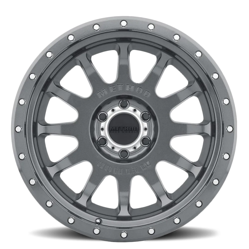 Aluminum Wheels 20x10 NV MR605 Bolt Pattern 6 On 139.7 Offset -24 Lip Size 2.83 Gloss Titanium GY Method product image