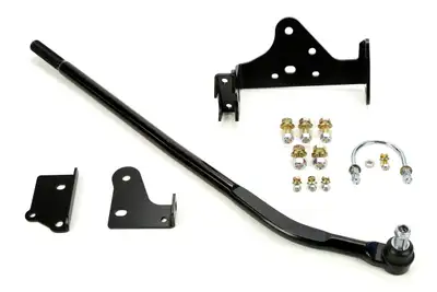 EVO Manufacturing 0718 Wrangler Draglink Flip Kit in Black Powder Coat