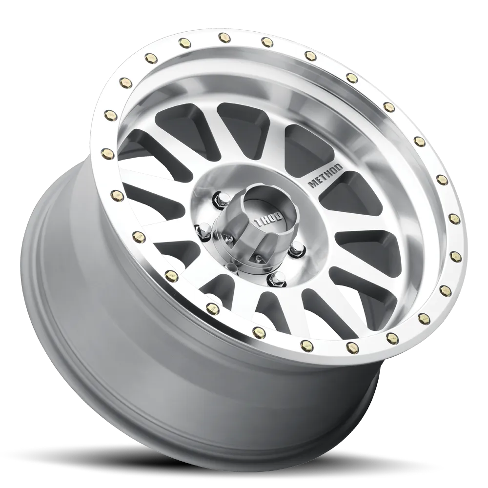 Method Race Wheels Aluminum Wheels 17x8.5 Double Standard MR304 Bolt Pattern 6 On 135 Offset 0 Lip Size 2.6 Machined SL Clear Coat Method