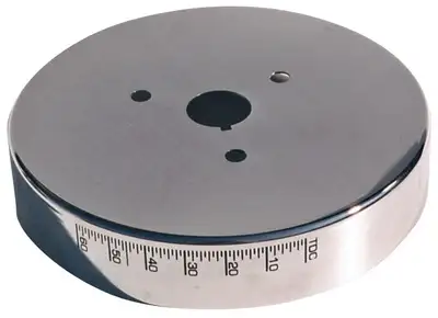 Proform Engine Harmonic Balancer Cover For SB Chevy using 6-3/4 Inch Damper Chrome Proform