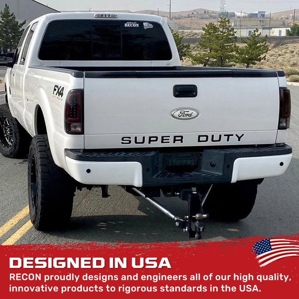 Ford Superduty F250hd350450550 08-16 Oled Tail Lights With Scanning Oled Turn Signals - Smoked Lens product image