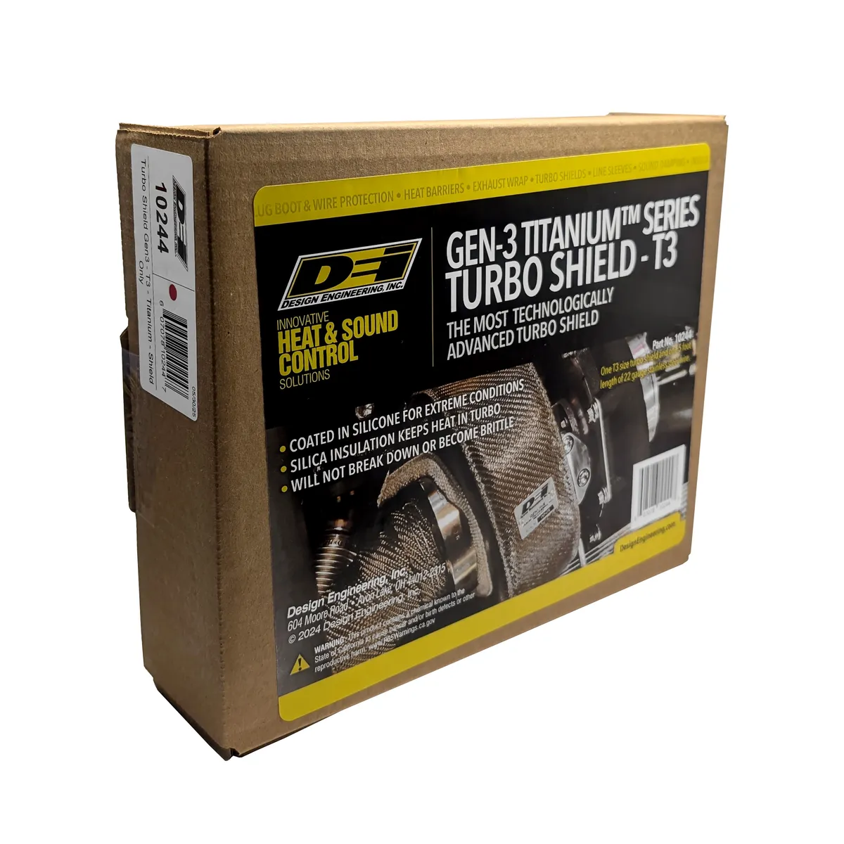 DEI 10244 Titanium Turbo Shield/Blanket GEN-3 T3 Shield 010244 product image