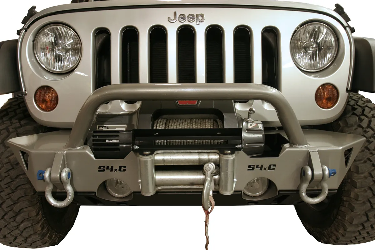 Flipup License Plate Holder For Winch Roller Fairlead Black product image