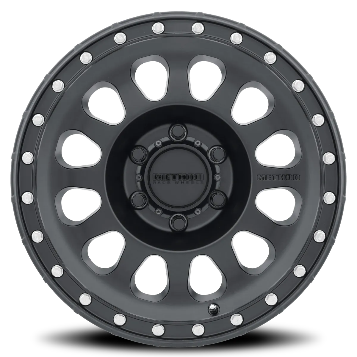 Aluminum Wheels 17x8.5 MR315 Bolt Pattern 6 On 139.7 Offset 0 Lip Size 1.65 Matte Black MB Method product image
