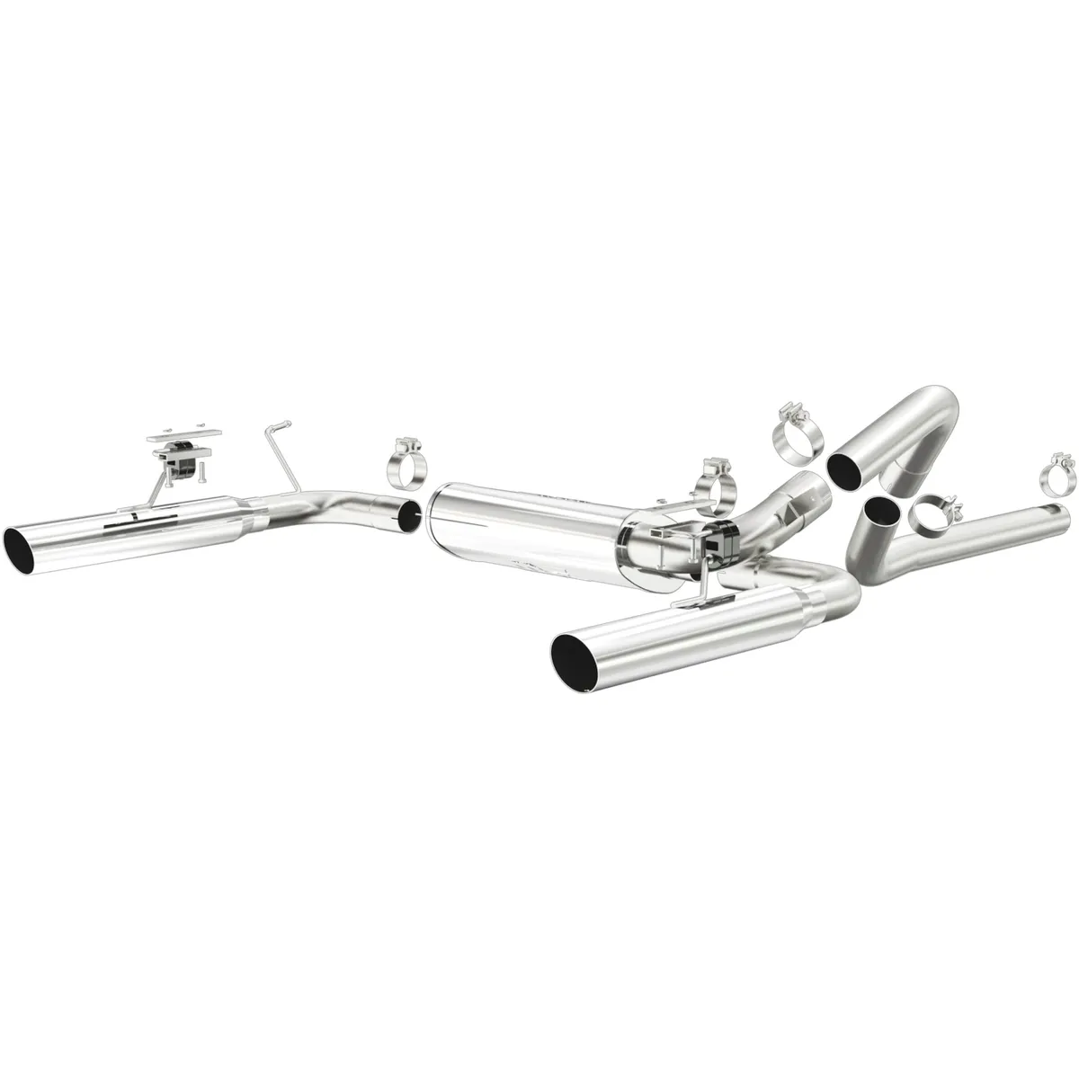 MagnaFlow Exhaust Products MagnaFlow 1998-2002 Chevrolet Camaro 5.7L | 1998-2002 Pontiac Firebird 5.7L Street Series Cat-Back Performance Exhaust System 15684