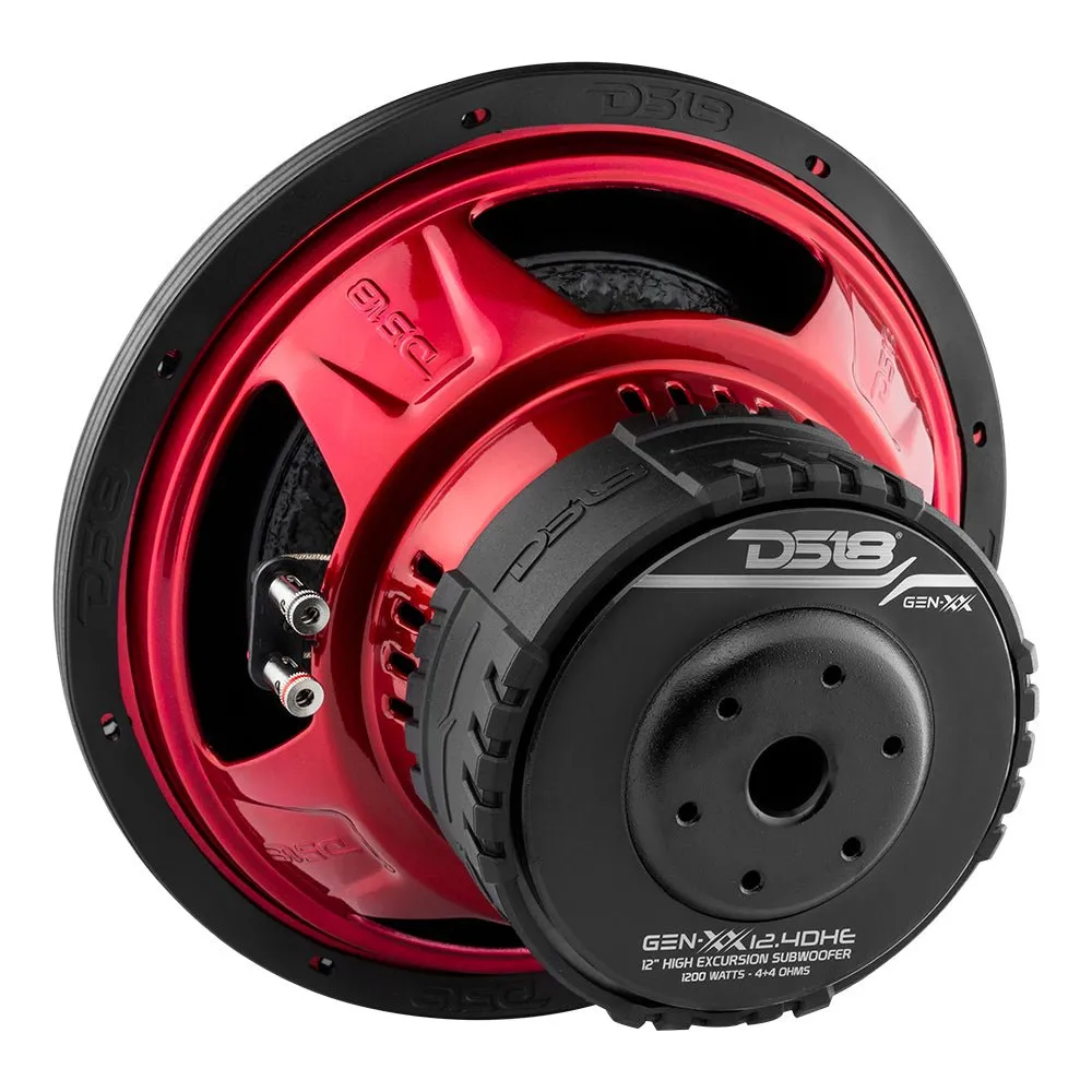 GEN-XX 12" High Excursion Subwoofer Double Stacked Magnets 600 Watts Rms DVC 4-Ohm product image