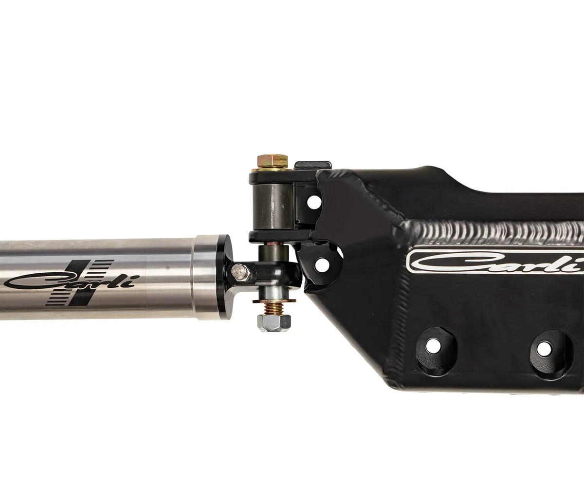 Carli 23+ Ford F250/350 4x4 Low Mount Steering Stabilizer Kit - With Differential Guard product image