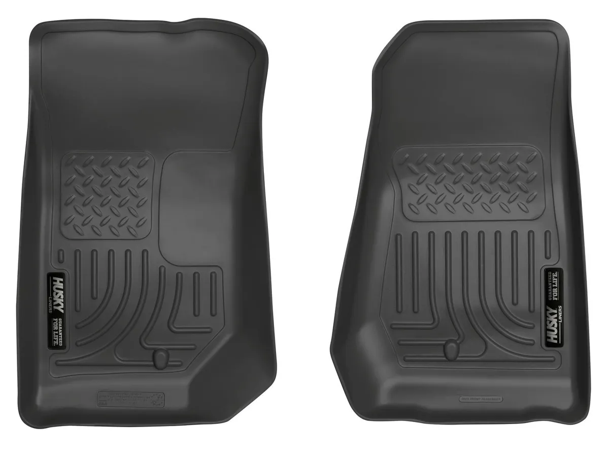 Husky Liners Weatherbeater Front Floor Liners Black Front Row - JK 2007-13 product image