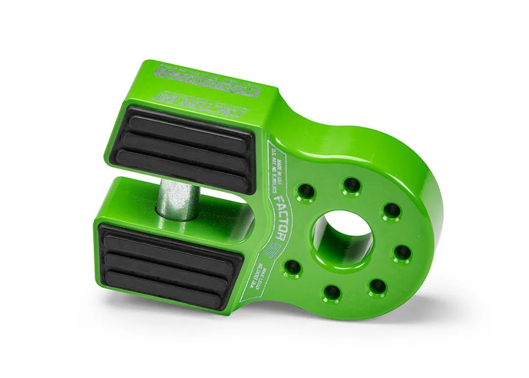 Factor 55 00050-08 Flatlink Winch Shackle Mount -- Green product image