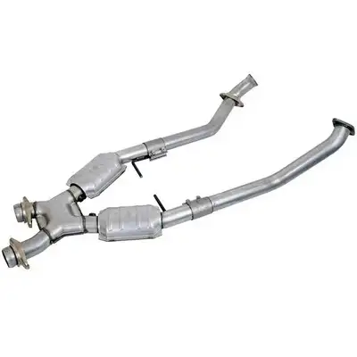BBK Performance Ford Mustang GT 2-1/2 High Flow Catted X-Pipe 96-98