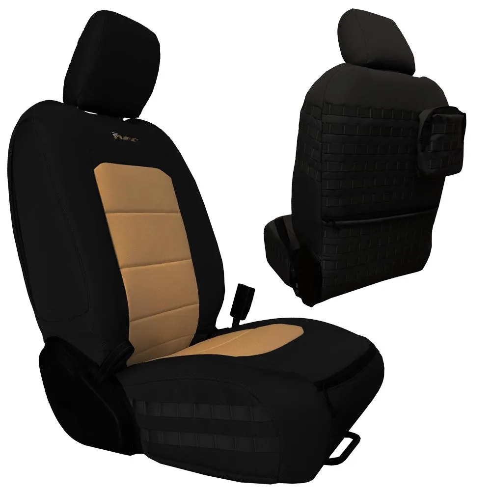 Tactical Seat Covers for Jeep® Wrangler JL & JLU 2024+ (NOT for Mojave or 392 Edition) Front Pair | Bartact® product image