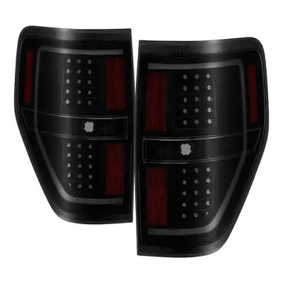 Spyder Auto 0914 F150light Bar LED Tail Lights Black Smoked