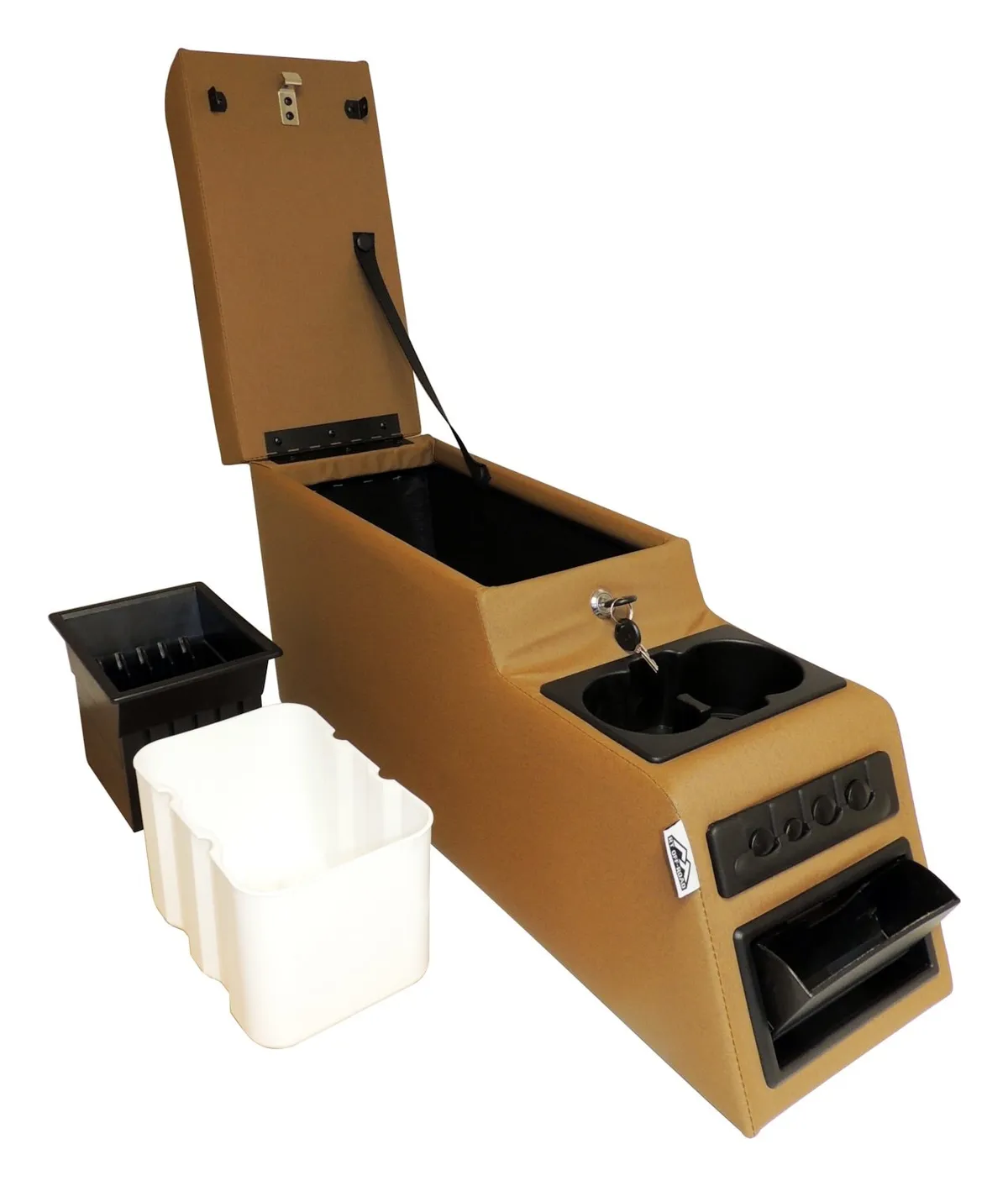 Locking Center Console 1976-1983 CJ-5;1976-1986 CJ-7;1981-1986 CJ-8;1987-1995 YJ Wrangler; product image