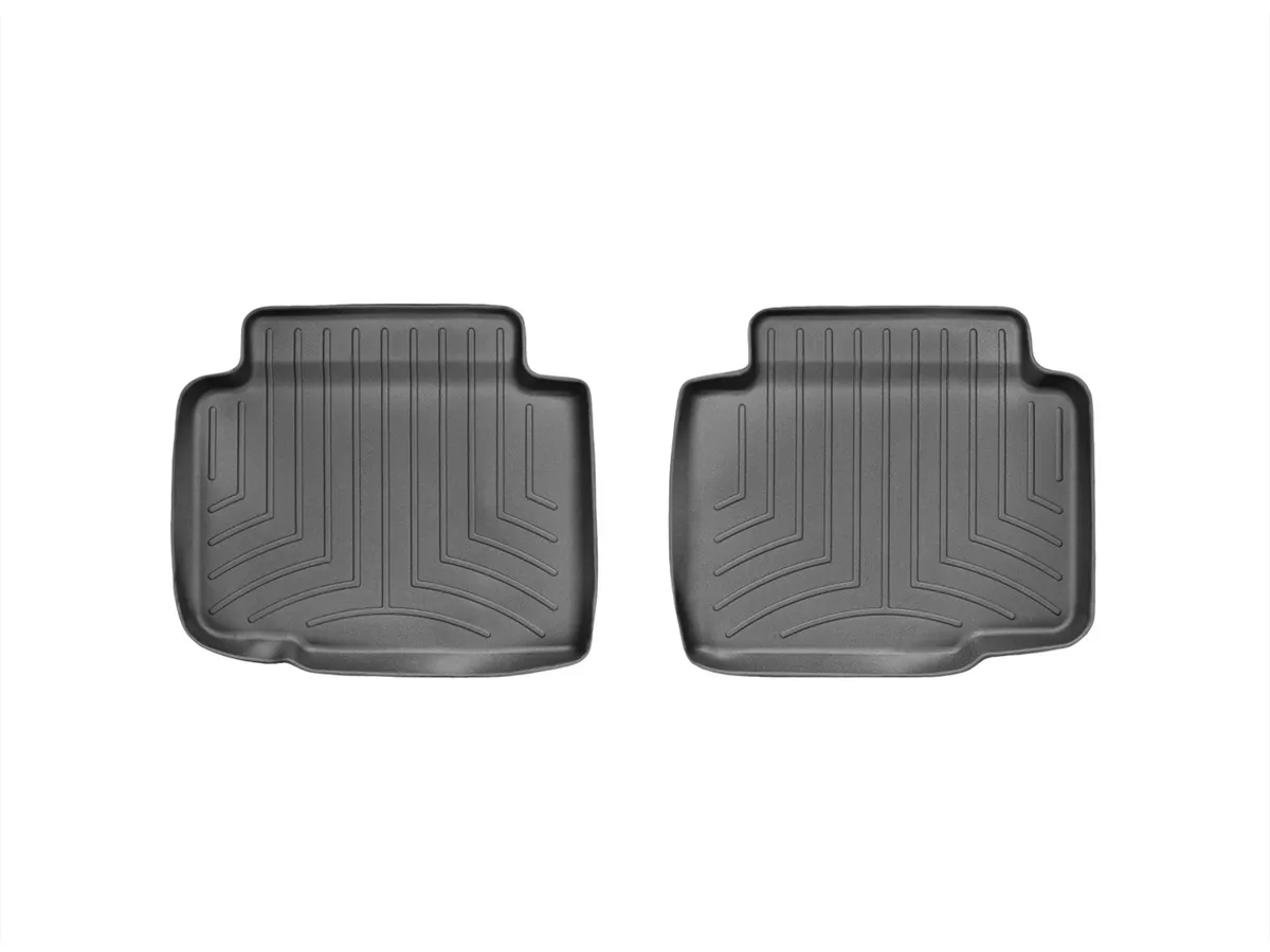 FloorLiner™ DigitalFit®; Black; Rear; 2 Pieces; product image