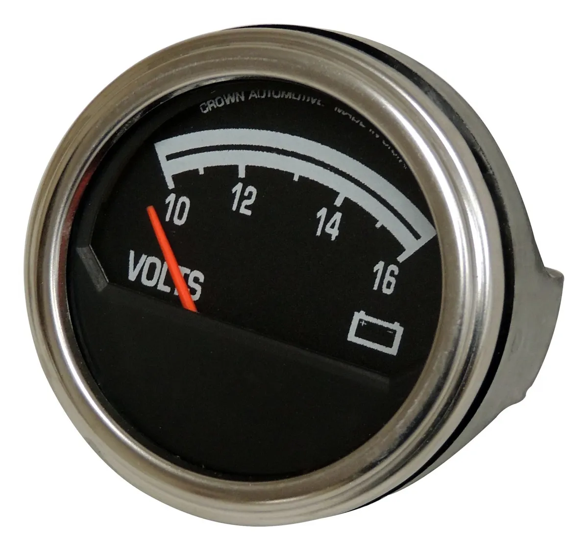 Crown Automotive Jeep Replacement J8126659 Voltmeter Gauge for 1976-1986 Jeep CJ-5, CJ-7, CJ-8 product image