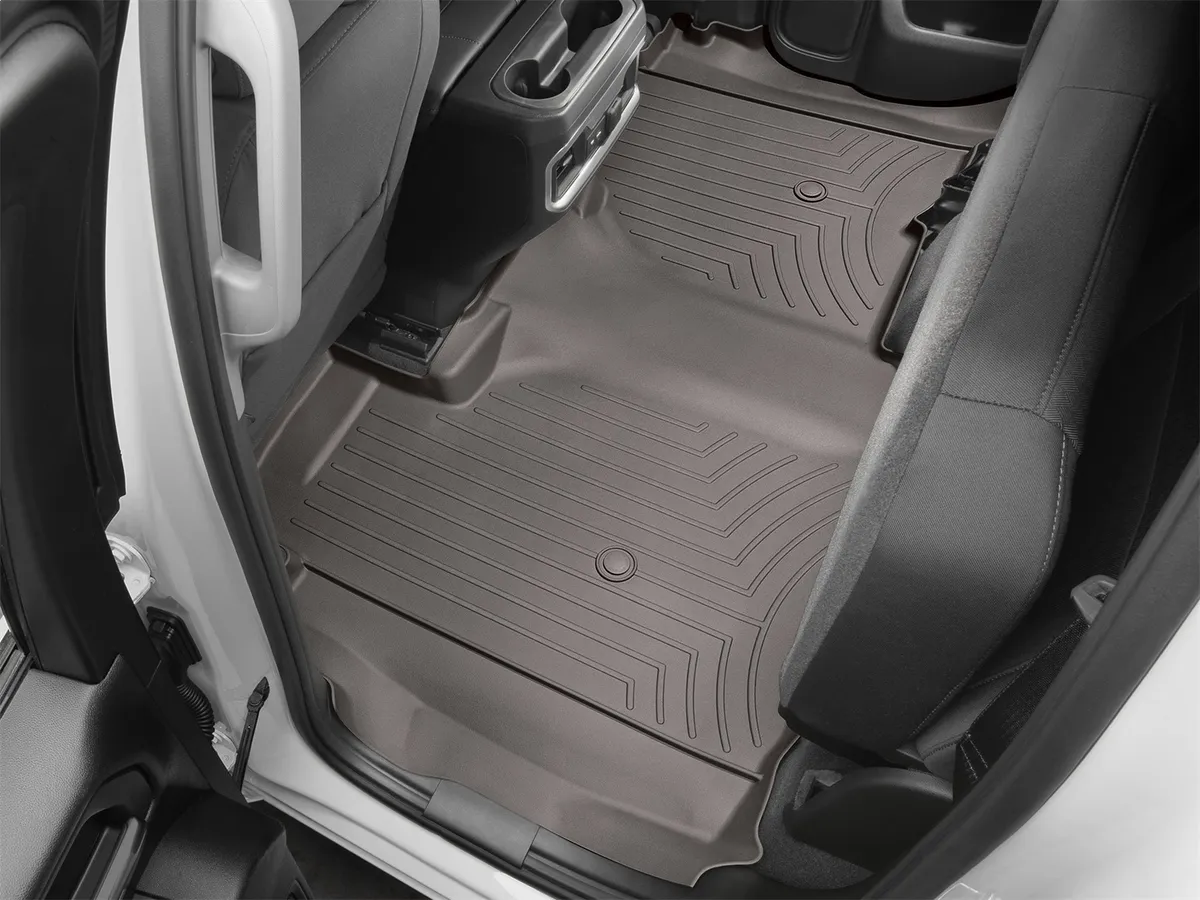 2019 + Chevrolet Silverado 1500 Rear FloorLiner - Cocoa product image