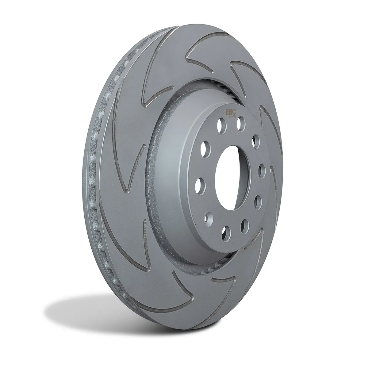 BSD Series Sport Rotor Set w/Ultra Quiet V Slot Configuration; Front; For FMSI Pad No. D976; Vented; 6 Bolt Holes; 319mm Dia.; 67.5mm Height; 28mm Thick; 108mm Center Hole Dia.; product image
